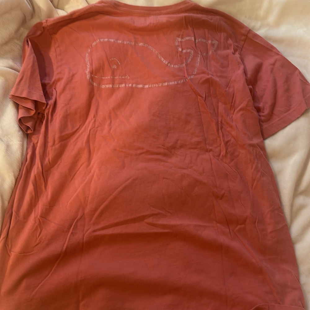 Vineyard Vines Orange Short Sleeve Tee - Picture 4 of 4